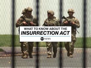Trump Hints at Insurrection Act Move After DC Resistance Intensifies